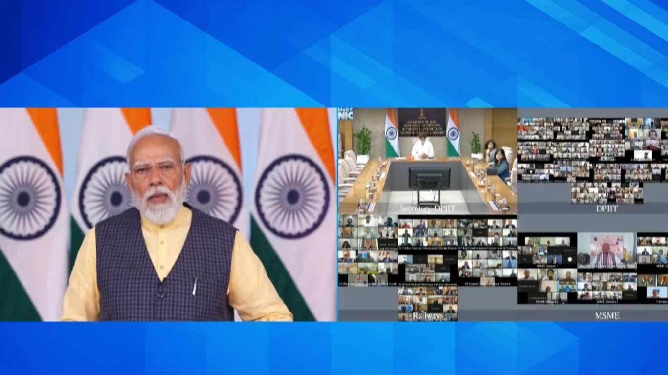 पीएम मोदी ने एमएसएमई, उद्योग से उत्पादकता और वैश्विक प्रतिस्पर्धात्मकता बढ़ाने का आग्रह किया