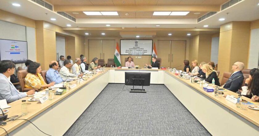 भारत, फिनलैंड ने कौशल विकास और कार्यबल गतिशीलता में सहयोग बढ़ाने के लिए बातचीत की