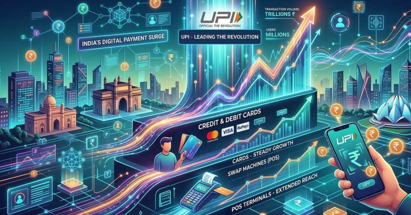 वित्त वर्ष 2015 में डिजिटल भुगतान की मात्रा 35% बढ़ी, यूपीआई की हिस्सेदारी 81% रही: सीतारमण