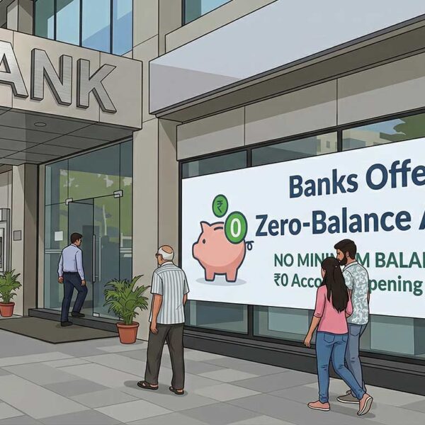 वित्तीय समावेशन को बढ़ावा देने के लिए बैंक जीरो-बैलेंस खाते की पेशकश करते हैं: सीतारमण