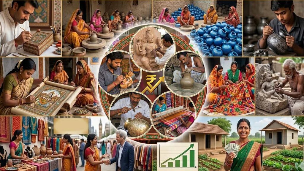 स्फूर्ति के तहत मूल्य संवर्धन, निर्यात से कारीगरों की आय में 15-18 प्रतिशत की वृद्धि हुई