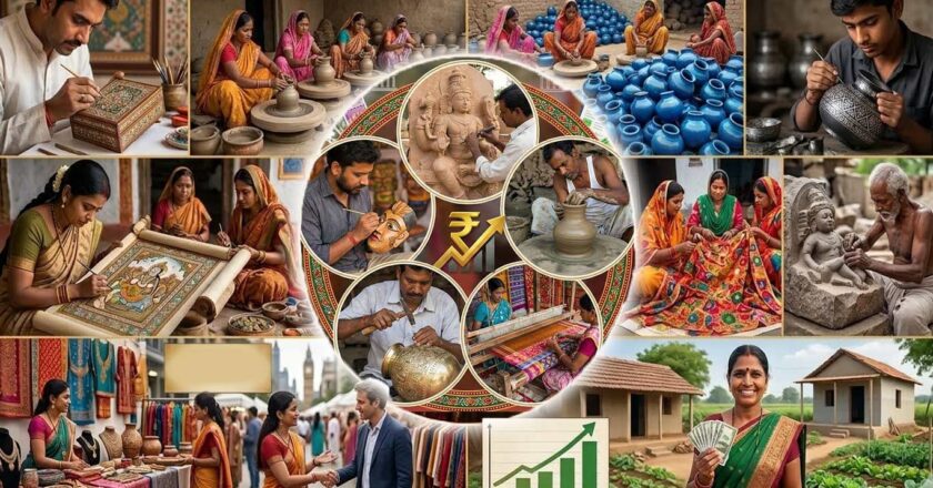 स्फूर्ति के तहत मूल्य संवर्धन, निर्यात से कारीगरों की आय में 15-18 प्रतिशत की वृद्धि हुई